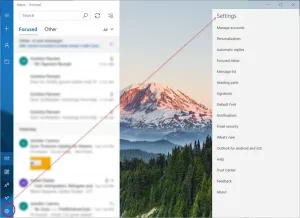 Windows Mail App