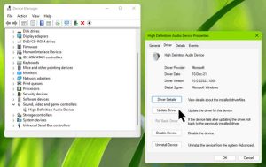 Audio Problems Windows 11