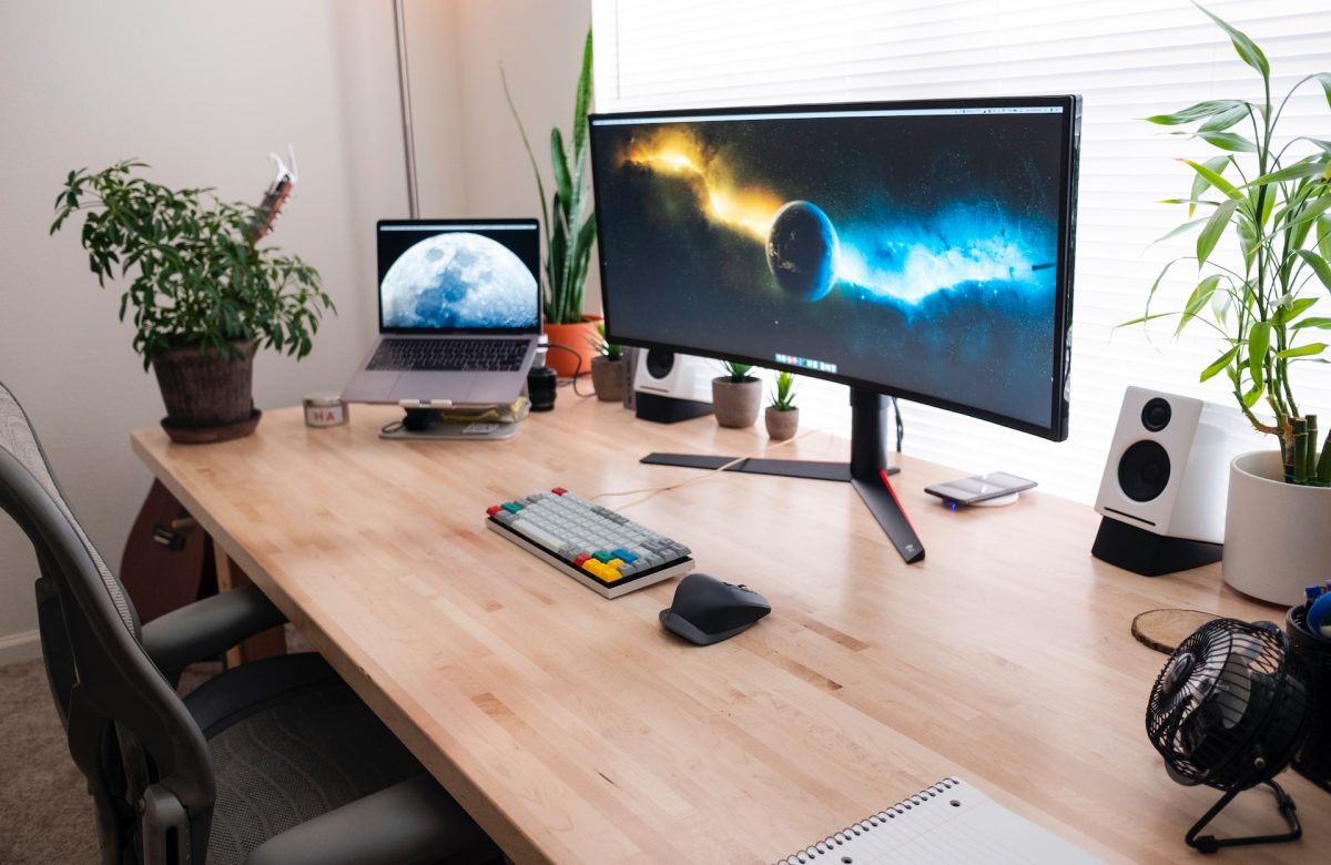 Displays settings on Mac