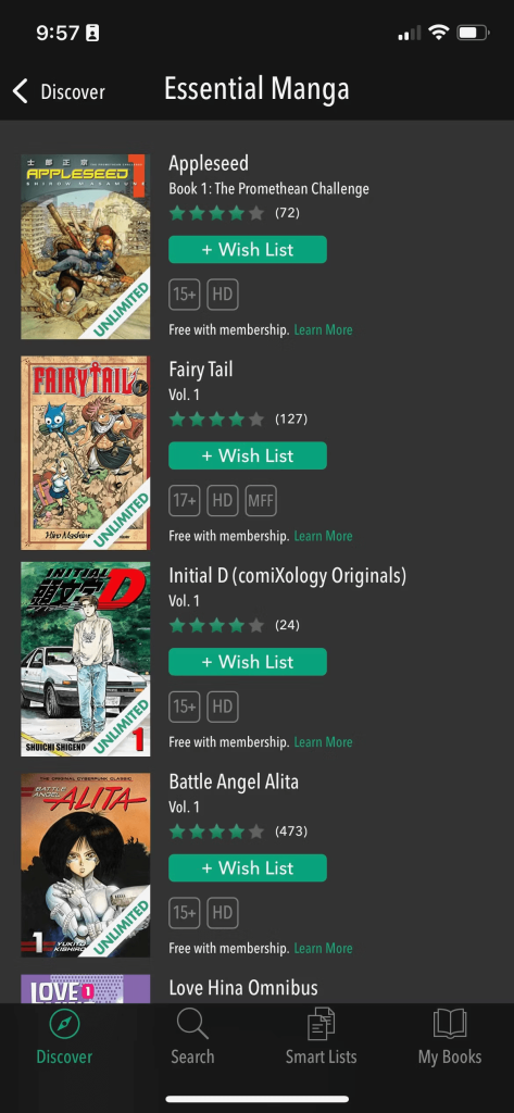 Manga Apps