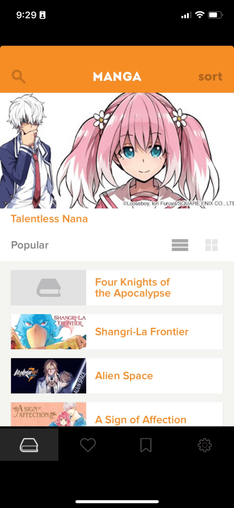 Manga Apps