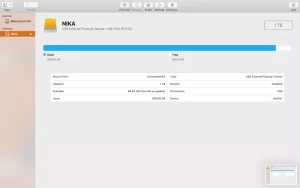 External hard drive not showing up on Mac