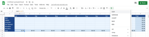 Google Sheets