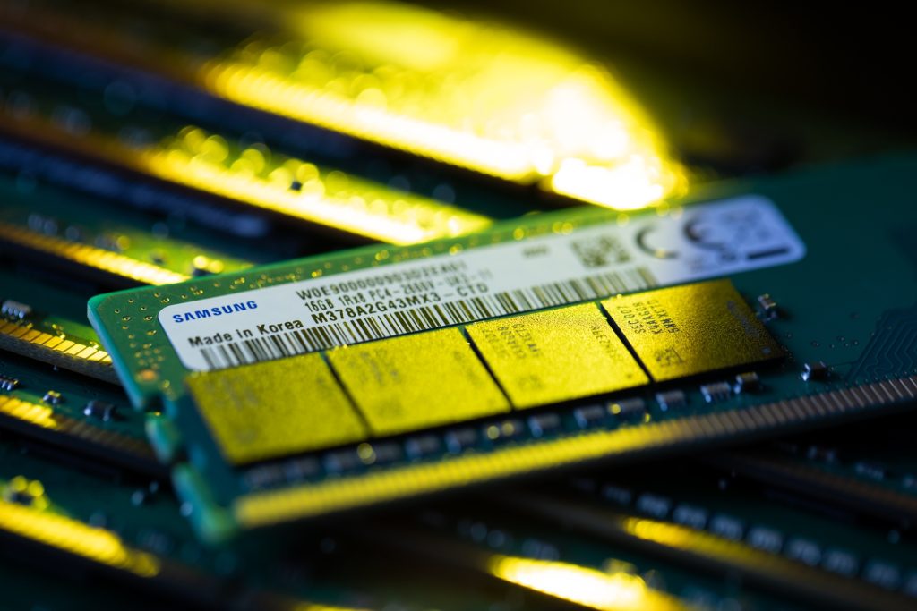 Samsung memory chip market
