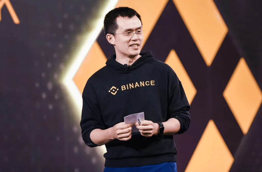 Binance chief resignation