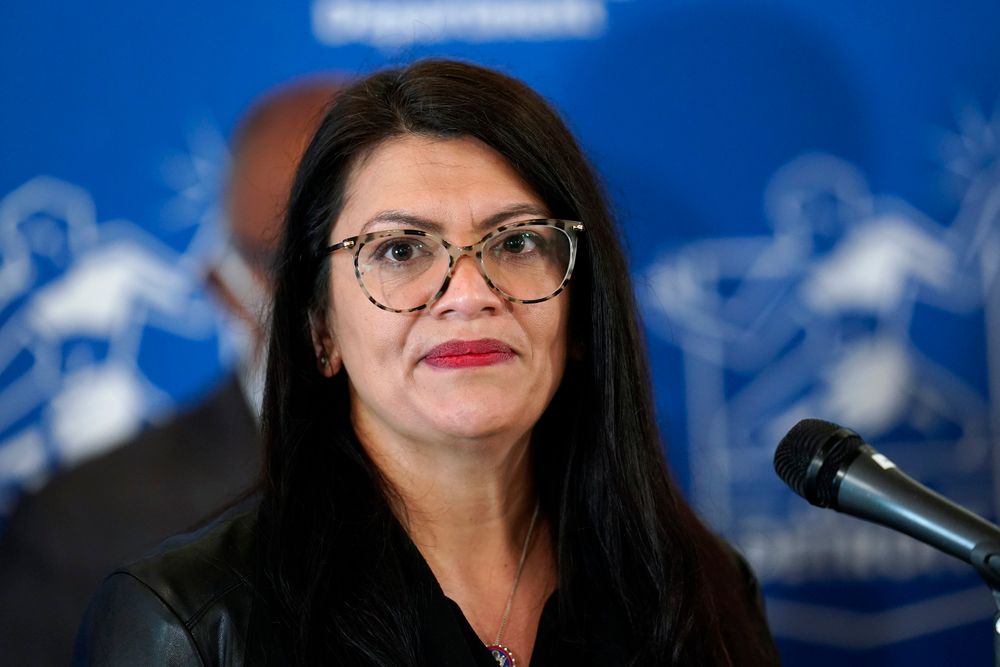 Rashida Tlaib, Israel-Hamas conflict