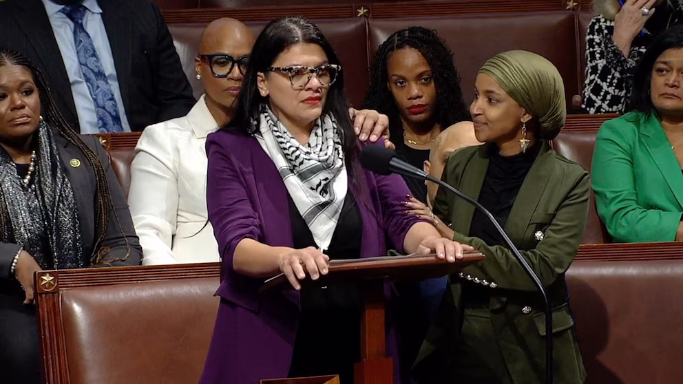 Rashida Tlaib, Israel-Hamas conflict