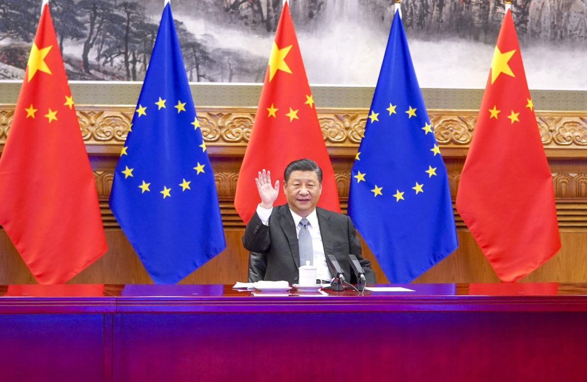 Xi Jinping," "high-stakes talks
